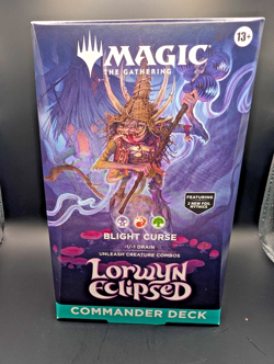 Magic: The Gathering - Lorwyn Eclipsed - Blight Curse - Commander Deck - NEW - Image 1