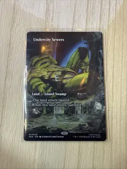 Undercity Sewers (Borderless) 0020 - PZA Teenage Mutant Ninja Turtles - MTG NM/M - Image 1