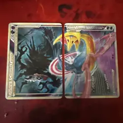 Darkrai Cresselia LEGEND Triumphan Pokemon Card English BOTH HALVES - Image 1