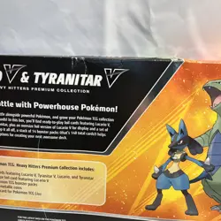 Pokemon TCG Lucario V & Tyranitar V Heavy Hitters Premium Collection Exclusive - Image 5
