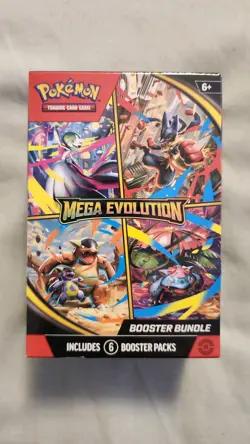 Pokemon Mega Evolution Booster Bundle Box Lucario Gardevoir English 2025 - Image 1