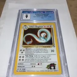 ERIKA’S DRAGONAIR POKEMON HOLO GYM HEROES 2000 CGC 9 MINT 4/132 - Image 1