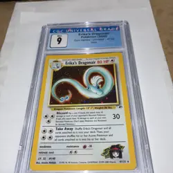 ERIKA’S DRAGONAIR POKEMON HOLO GYM HEROES 2000 CGC 9 MINT 4/132 - Image 2