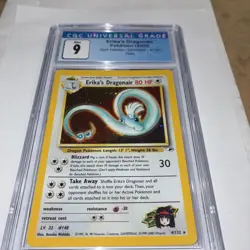 ERIKA’S DRAGONAIR POKEMON HOLO GYM HEROES 2000 CGC 9 MINT 4/132 - Image 3