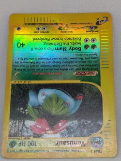 Venusaur 068/165 Expedition Base Set Reverse Holo Rare Pokemon TCG Nintendo MP - Image 4