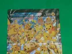 POKEMON! Pikachu V-Union SwSH Black Star Promo Set of 4 Mint Condition NICE!!! - Image 3