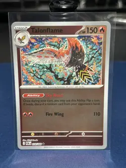 Talonflame 014/088 Reverse Holo - Shinji Kanda Art - Pokemon TCG: Perfect Order - Image 1