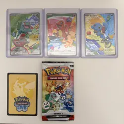 Pokemon TCG First Partner Illustration Gen 1 | Pack Fresh + Shipped TOP LOADED! - Image 1