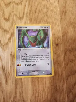 Rayquaza 3/17 MP-DMG Holo Rare POP Series 1 2004 Pokemon TCG - Image 1
