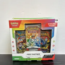 Pokemon First Partner Illustration Collection Series 1 Box Promo Special Edition - Image 1