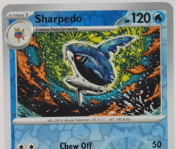 Sharpedo - Reverse Holo - Temporal Forces - 043/162 - singles - Pokemon TCG - Image 1