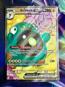 Iono’s Bellibolt ex 172/159 Pokemon TCG - Journey Together - Ultra Rare - NM - Image 2