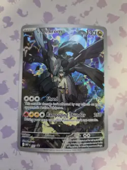 Pokemon TCG N’s Zekrom #031 Black Star Promo Full Art Ascended Heroes Promo NM - Image 1