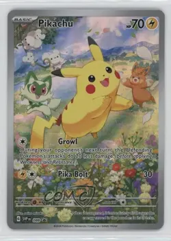 Pikachu (Paldea Adventure Chest) Holo Pokemon Scarlet & Violet Black Star Promo - Image 1