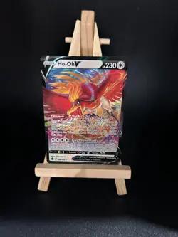 Ho-OH V 140/195 Pokemon Karte TCG aus Silberne Sturmwinde - Image 1