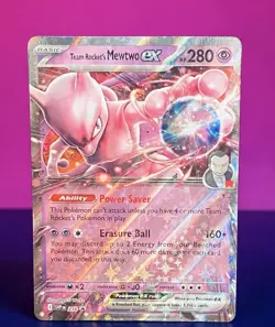 Pokemon Team Rockets Mewtwo Ex #216 Black Star Promo! 🔥 (Read Description) 🔥 - Image 1