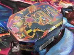 Pokemon TCG Mega Charizard EX Y Tin FACTORY SEALED (Incl. 4x Booster Packs) NEW - Image 1