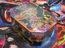 Pokemon TCG Mega Charizard EX Y Tin FACTORY SEALED (Incl. 4x Booster Packs) NEW - Image 2