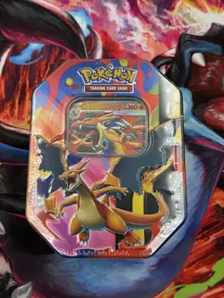 Pokemon TCG Mega Charizard EX Y Tin FACTORY SEALED (Incl. 4x Booster Packs) NEW - Image 3