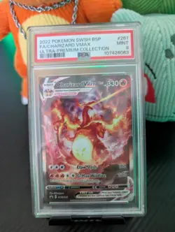 2022 Pokemon SWSH BSP #261 Charizard VMAX PSA 9 MINT – Ultra-Premium Collection - Image 1