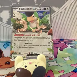 Pokemon Squawkabilly ex 075/091 Paldean Fates - Image 1
