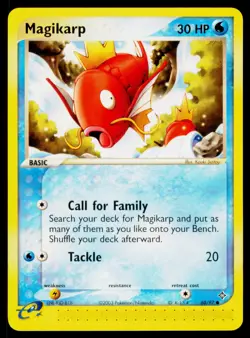 Magikarp - Normal 60/97 Common Pokemon Dragon NM - Image 1
