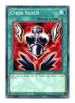 Cyber Shield - LDS2-EN079 1st Edition - YuGiOh-LP - Image 1