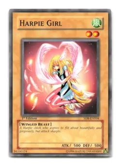 Harpie Girl - SD8-EN004 1st Edition - YuGiOh-MP - Image 1