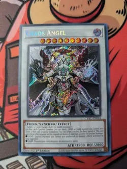 Yugioh - Chaos Angel [CYAC-EN044] - Secret Rare NM 1st Edition - Image 1