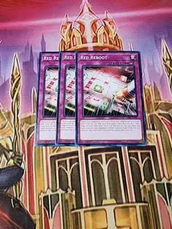 3X Red Reboot - SDRR-EN035 - Common - 1st Edition NM Yugioh - Image 1