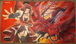 Yu-Gi-Oh! Official Playmat Akiza Izinski TSUTAYA Duel Tournament 2025 NEW! - Image 1