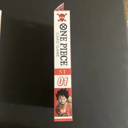 One Piece TCG Luffy Red Straw Hat Crew Starter Deck ST-01 English New And Sealed - Image 2