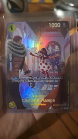Charlotte Flampe (SP) EB01-056 Royal Blood Foil English One Piece TCG - Image 1