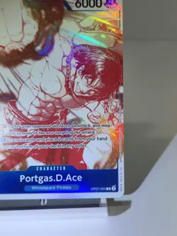 • Portgas.D.Ace • OP07-053 3rd Anniversary Treasure Event Holo One Piece TCG NM - Image 4