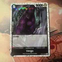 Vergo OP03-079 (Jolly Roger Foil) - Premium Booster (PRB-01) - One Piece ENG - Image 1