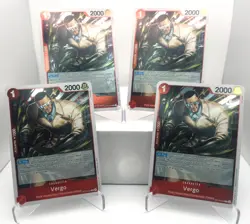 Vergo Playset - OP10-004 x4 - Royal Blood - One Piece TCG - English - Image 1