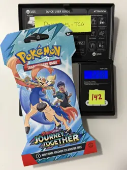 (HEAVY)🔥32.68g Pokemon TCG Journey Together Sleeved Booster Pack Factory Sealed - Image 1