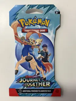 (HEAVY)🔥32.68g Pokemon TCG Journey Together Sleeved Booster Pack Factory Sealed - Image 2