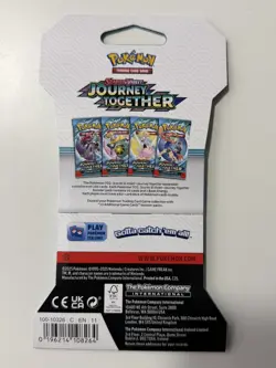 (HEAVY)🔥32.68g Pokemon TCG Journey Together Sleeved Booster Pack Factory Sealed - Image 3