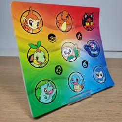 LOT OF 12 Pokemon First Partner Illustration Collection STICKER SHEETS ONLY - Image 2