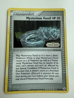 Mysterious Fossil - Reverse Holo - 79/92 Legend Maker - Pokemon TCG - 2006 - Image 1