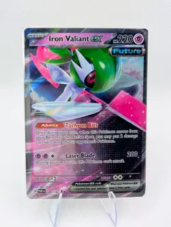 Pokemon - Iron Valiant ex - 089/182 - PAR Paradox Rift - Double Rare - Image 1