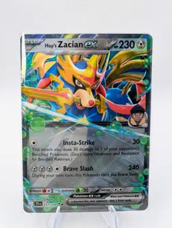 Pokemon - Hop's Zacian ex - 111/159 - JTG Journey Together - Double Rare - Image 1