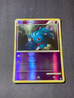 Misdreavus 57/90 HGSS Undaunted Reverse Holo Pokemon TCG RARE - Image 1