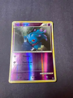 Misdreavus 57/90 HGSS Undaunted Reverse Holo Pokemon TCG RARE - Image 2