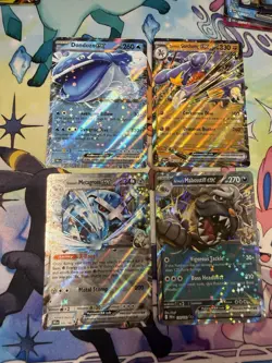 Pokemon TCG Destined Rivals Ex’s Lot Of 4 All Mint - Image 1