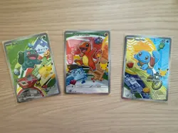 Pokemon 30 anniversary First partner Gen 1 Bulbasaur Charmander Squirtle Mint - Image 1