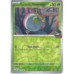 TEAM ROCKET'S TAROUNTULA- POKEMON TCG - DESTINED RIVALS - REVERSE HOLO - 019/182 - Image 1