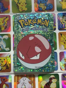 Pokemon 151 Vintage Pocket Monsters Vending HOLO Prism Sticker 2000 Nintendo - Image 2