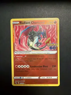 Radiant Charizard, Blastoise, and Venusaur From Pokemon Go TCG Set! All NearMint - Image 2
